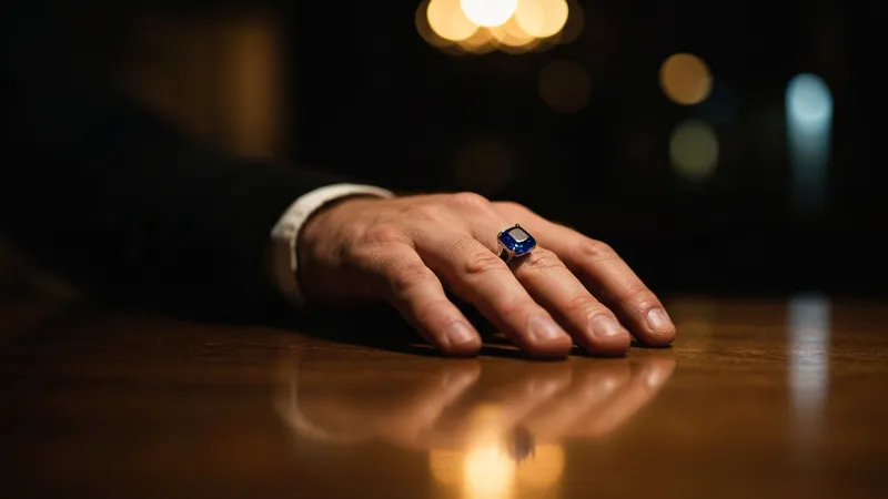 Bague En Saphir Pour Hommes Une Tendance Montante